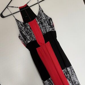 Elegant Geometric Women's Dress
